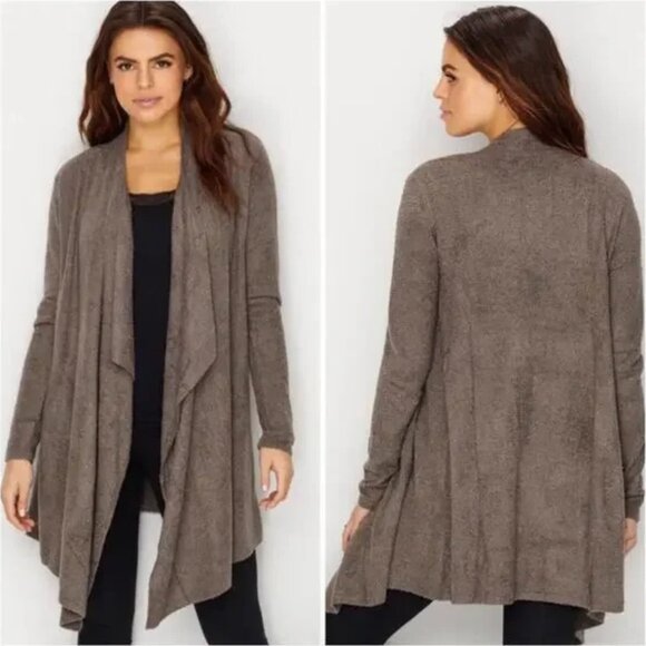 Barefoot Dreams Cozychic Lite Island Wrap Cardigan L/XL - Picture 1 of 8